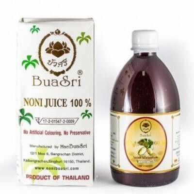 Натуральный 100% сок нони из Тайланда.