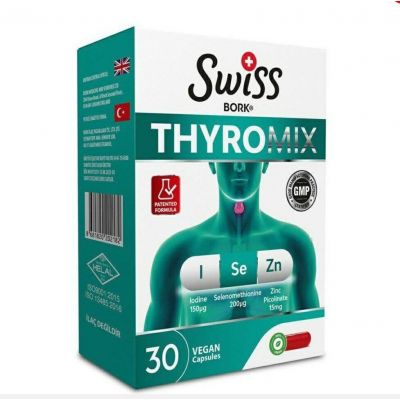 Swiss Bork® Thyromix (йод, селен и пиколинат цинка)